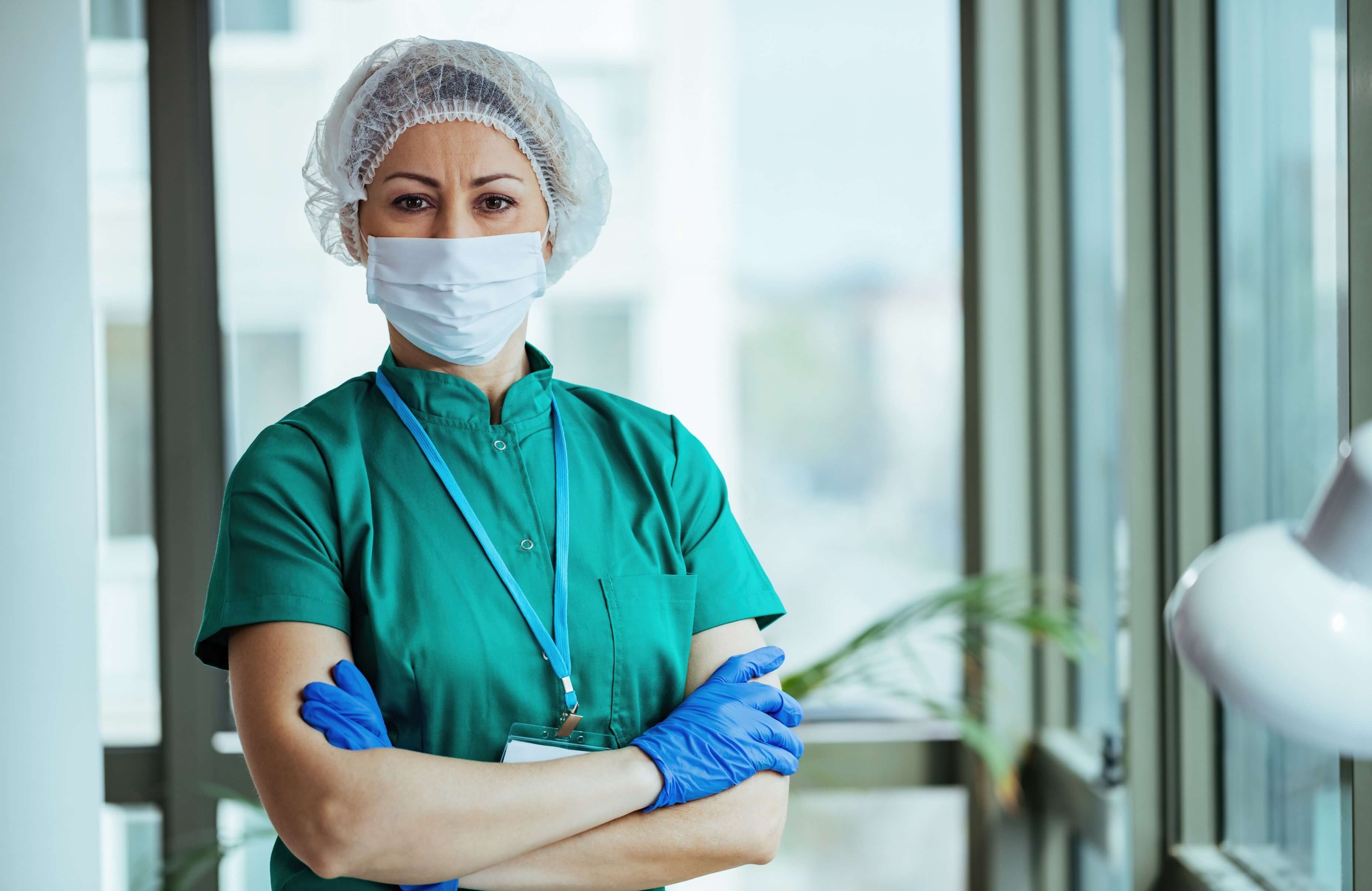 Emergency Room Nurse with arms crossed