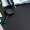 front-view-colorful-stickers-with-pens-dark-background